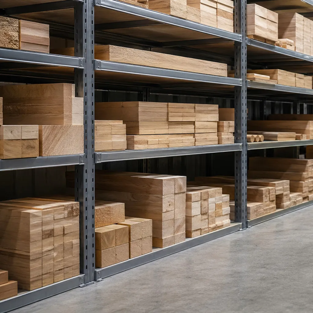 Выбор стеллажей для мастерской