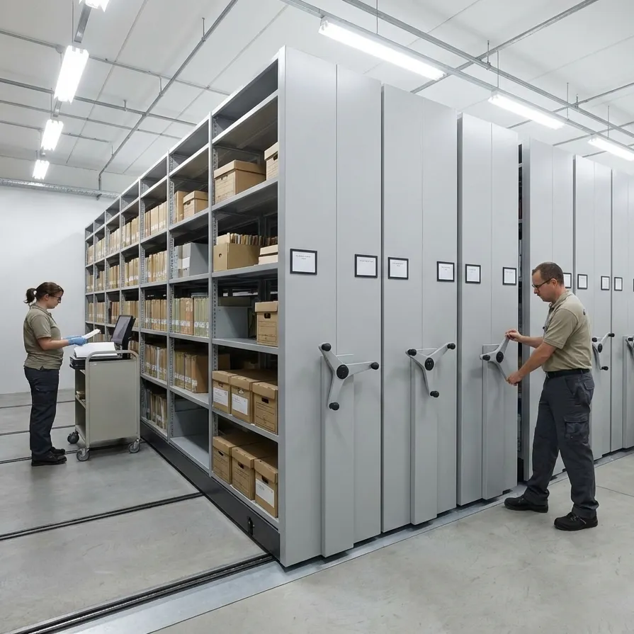 Выбор стеллажей для архива и хранения документов