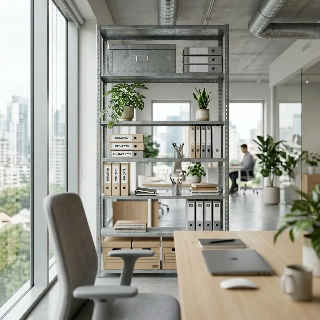Выбор стеллажей для офиса