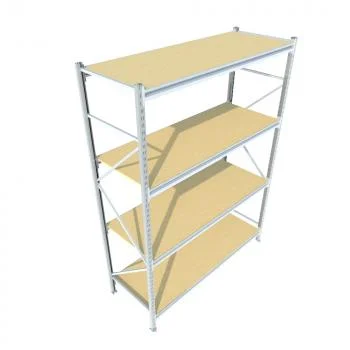 Среднегрузовой стеллаж GR 18604-25-500 ДСП