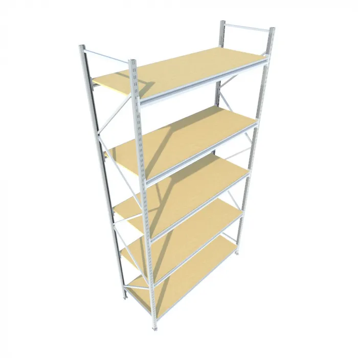 Среднегрузовой стеллаж GR 12605-30-500 ДСП