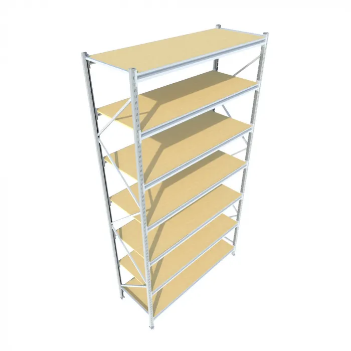 Среднегрузовой стеллаж GR 15607-30-500 ДСП