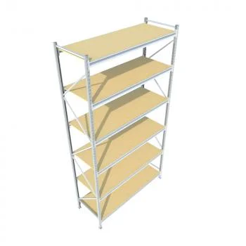 Среднегрузовой стеллаж GR 18606-30-500 ДСП