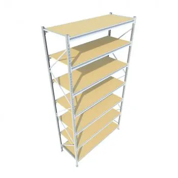 Среднегрузовой стеллаж GR 18607-30-500 ДСП