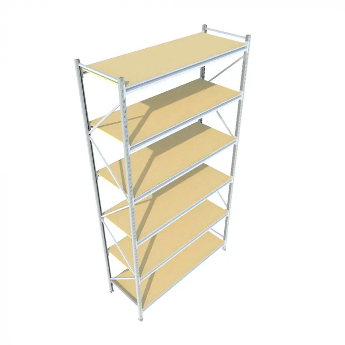 Среднегрузовой стеллаж GR 18806-30-500 ДСП