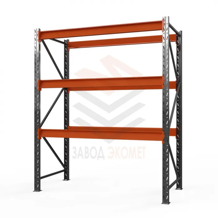 Стеллаж палетный фронтальный СПФ 27113-40-1850