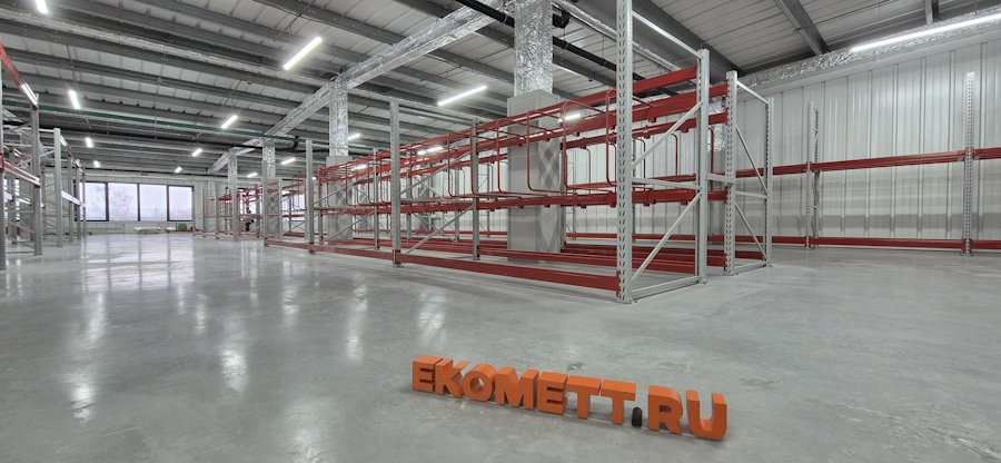 Изготовление стеллажей на заказ от завода «Экомет»